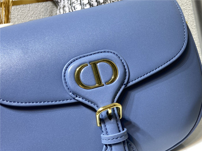 MEDIUM Dior BOBBY BAG Blue Box Calfskin mid