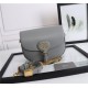 MEDIUM Dior BOBBY BAG Grey Box Calfskin mid