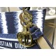 SMALL LADY Dior MY ABCDior BAG Embroidery Blue Mid