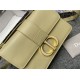 30 MONTAIGNE BAG Grained Calfskin Beige mid