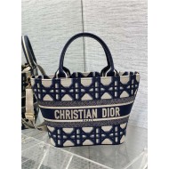 DIOR HAT BASKET BAG Macrocannage Embroidery High