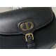 MEDIUM Dior BOBBY BAG Black Box Calfskin mid