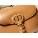 MEDIUM Dior BOBBY BAG Carmel Box Calfskin mid