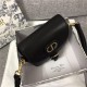 SMALL Dior BOBBY BAG Black Box Calfskin mid