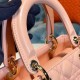 MEDIUM LADY Dior BAG Cannage Lambskin Powder Pink High