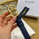 Dior SADDLE BELT 20MM Ultrasoft Calfskin Double Navy High