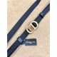 Dior SADDLE BELT 20MM Jacquard Black High