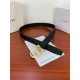 Dior CD BELT 35MM Epsom Calfskin Coffee/Black High