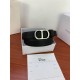 Dior CD BELT 35MM Epsom Calfskin Coffee/Black High