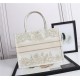 MEDIUM Dior BOOK TOTE Dior Around the World Stella Embroidery Gold-Tone High