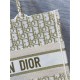 MEDIUM Dior BOOK TOTE Dior Oblique Embroidery Gold High