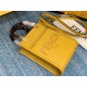 MINI SUNSHINE SHOPPER Leather Mini-bag Yellow High