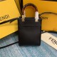 MINI SUNSHINE SHOPPER Leather Mini-bag Black High