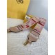 Fendi STRAP YOU multicolor ribbon shoulder strap Pink High