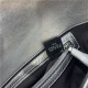 LARGE BAGUETTE leather bag Silver High