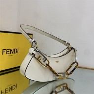 Fendi O’Lock Swing leather pouch High