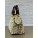 Fendi By The Way Mini Boston bag tapestry fabric High