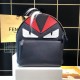 BAG BUGS BACKPACK Grain Leather Navy High