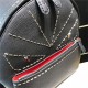 BAG BUGS BACKPACK in Grain Leather Black Strass High