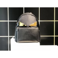 BAG BUGS BACKPACK Nylon and Leather Black-Gold High