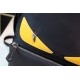 BAG BUGS BACKPACK Nylon and Leather Black-Yellow High