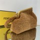 Fendi FIRST MEDIUM sheepskin bag Brown High