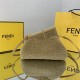 Fendi FIRST SMALL sheepskin bag Beige High