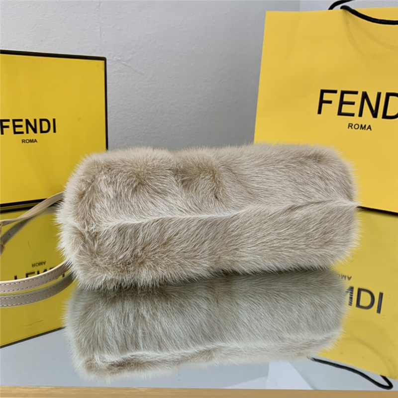 Fendi FIRST SMALL mink bag Pink High