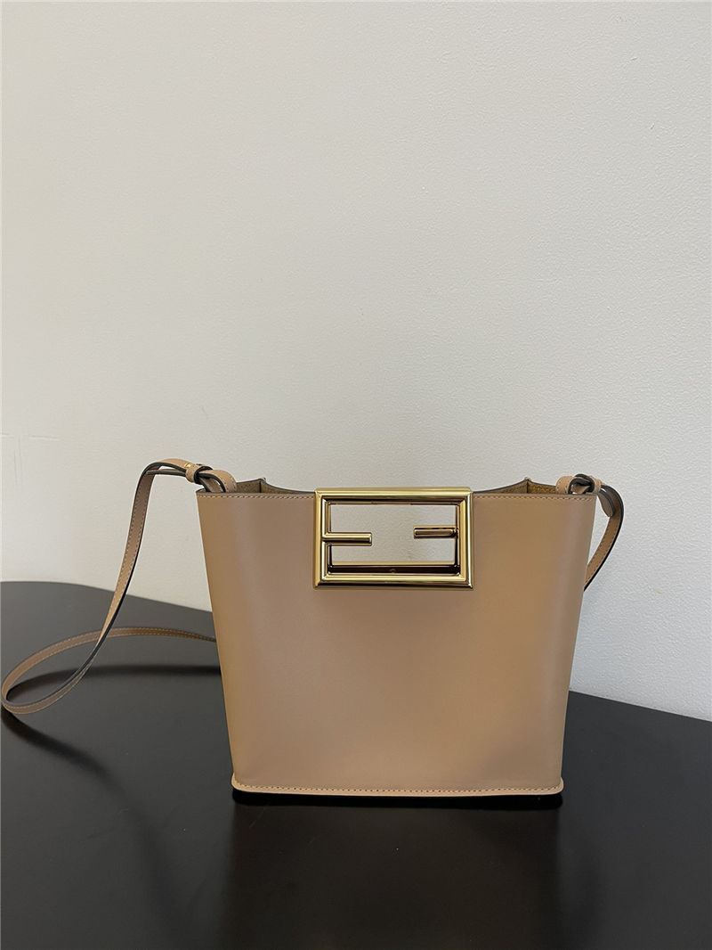 Fendi WAY SMALL leather bag Beige High