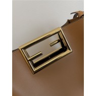 Fendi WAY SMALL leather bag Caramel High