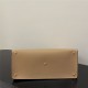 Fendi WAY MEDIUM leather bag Beige High