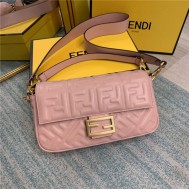 BAGUETTE nappa leather bag Pink High