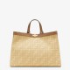 PEEKABOO X-TOTE canvas bag Beige High