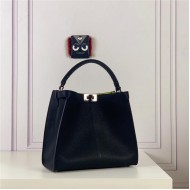 PEEKABOO X-LITE MEDIUM leather bag Black High