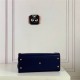 PEEKABOO ICONIC MEDIUM leather bag Navy blue High