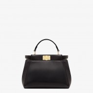 PEEKABOO ICONIC MINI leather bag Black High