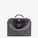 PEEKABOO ICONIC ESSENTIAL calfskin bag Gray High