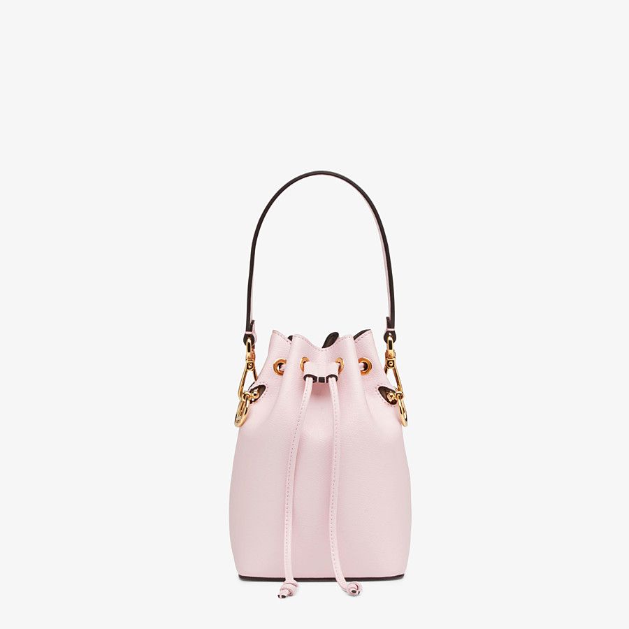 MON TRESOR Pink leather mini-bag High