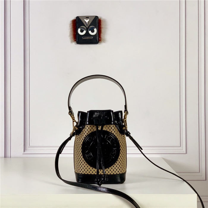 MON TRESOR Beige leather mini-bag High