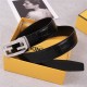 Fendi Crocodile Belt 35mm Baguette Buckle High