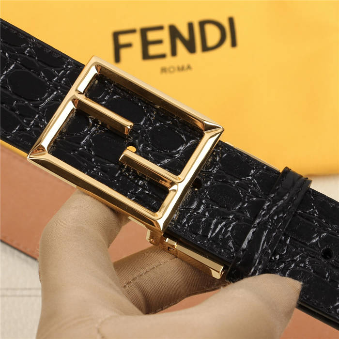 Fendi Caiman Belt 38mm Baguette Buckle High