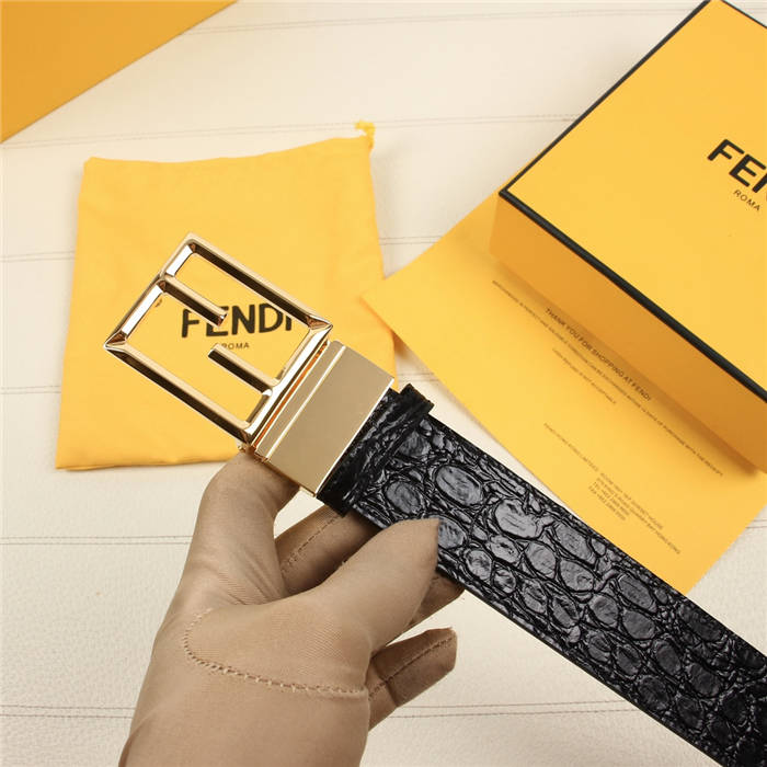 Fendi Caiman Belt 38mm Baguette Buckle High