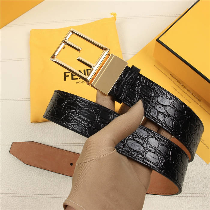 Fendi Caiman Belt 38mm Baguette Buckle High