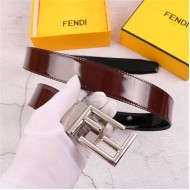 Fendi Shiny Reversible Belt 35mm FF Buckle High