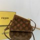 Fendi First Small Suede bag Brown High