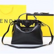 Fendi PEEKABOO ICONIC ESSENTIAL MEDIUM Black Bag