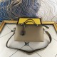 Fendi BY THE WAY MEDIUM Taupe leather Boston bag