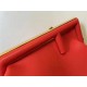 Fendi First Medium Leather Bag Red High