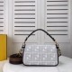 Fendi BAGUETTE White Canvas bag Mid