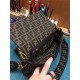 Fendi BAGUETTE Brown fabric bag Mid